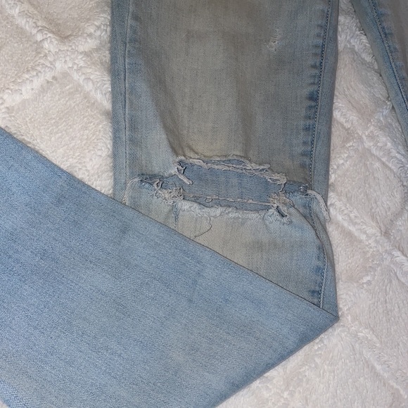 4 reg American Eagle light blue skinny destroyer - Picture 4 of 12